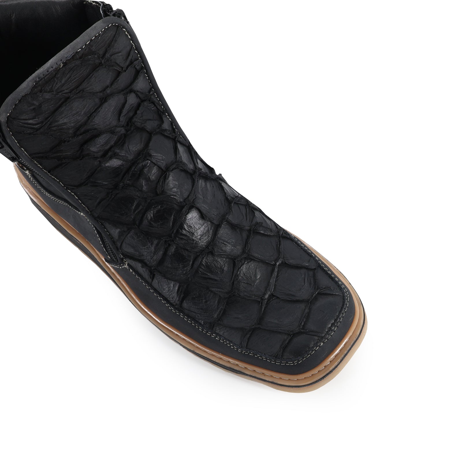 Men’s Fish Leather Work Boot