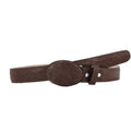 Exotic belt leather ostrich