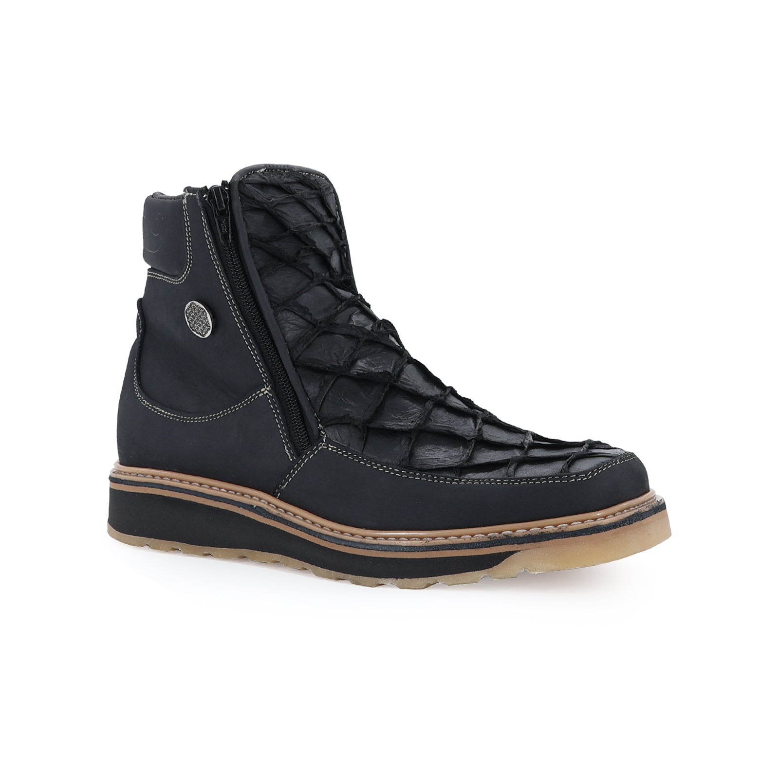 Men’s Fish Leather Work Boot